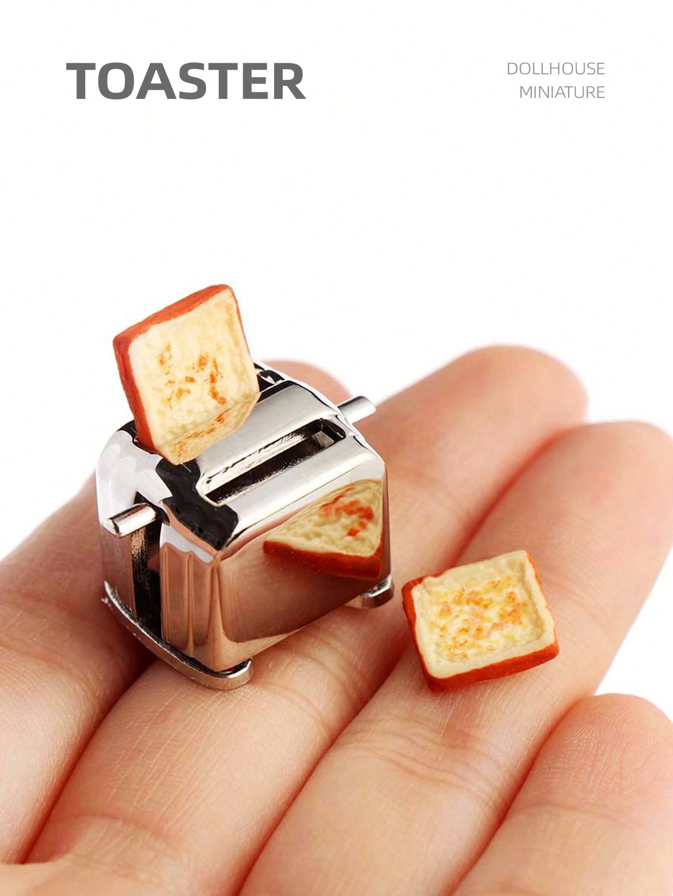 Kitchen Gadgets Website - Miniaturowy toster do domku dla lalek