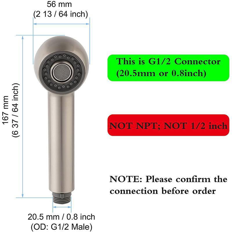 Kitchen Gadgets Mixer - Zapasowa głowica natryskowa do baterii kuchennej,