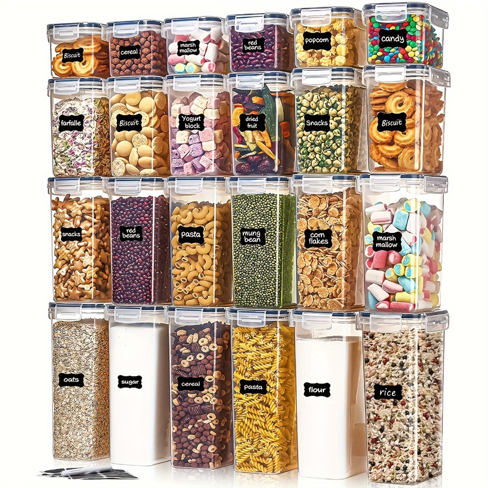 Kitchen Gadgets And Accessories - 24 szt. Pojemniki do przechowywania żywności,