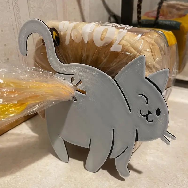 Kitchen Gadgets To 3D Print - 2 szt. Zabawny klips do torebek