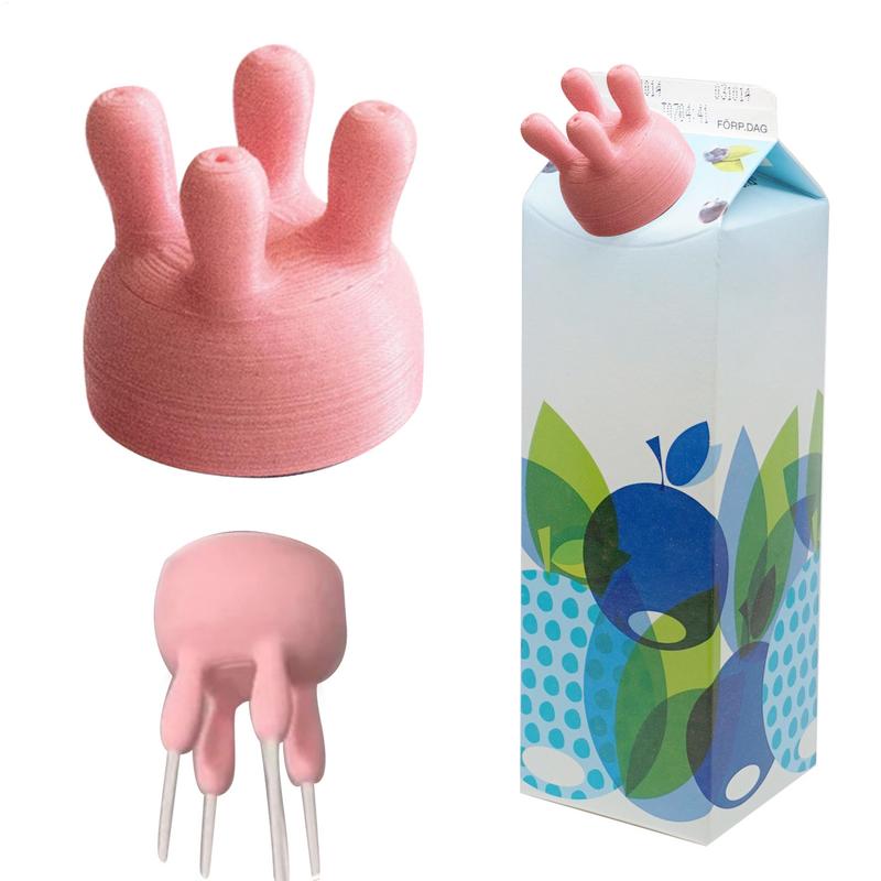 Kitchen Gadgets To 3D Print - Zakrętka do butelki na mleko Zakrętka