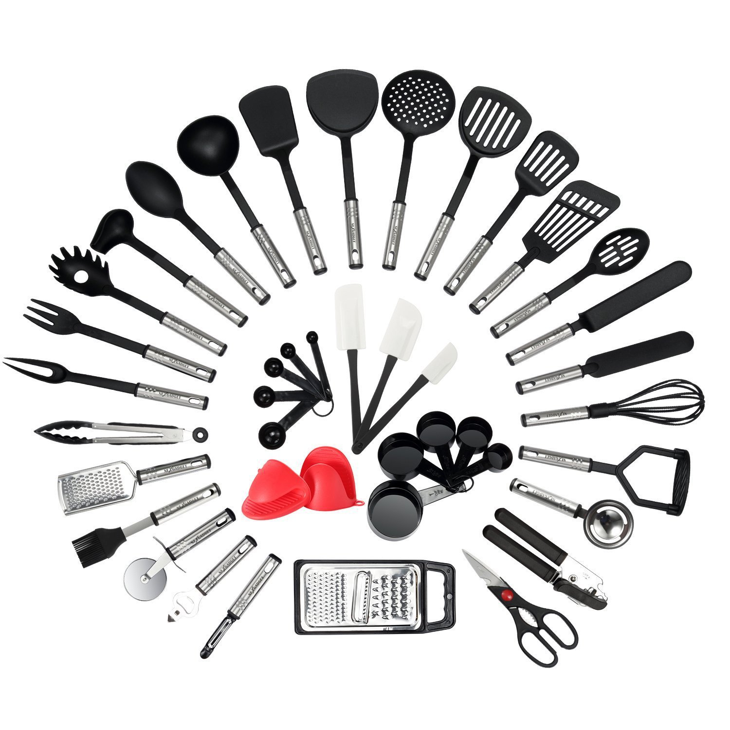 Kitchen Gadgets Kitchen - Gorąca Wyprzedaż 42-częściowy Zestaw Przyborów Kuchennych