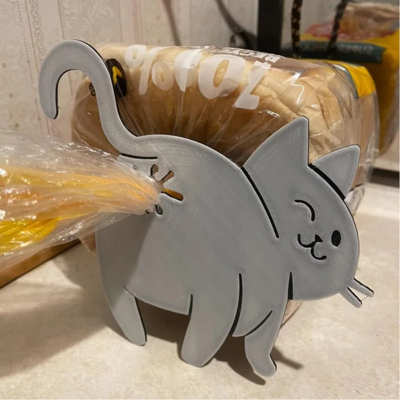 Kreatywne klipsy do torebek w  – Kitchen Gadgets To 3D Print recenzja i cena