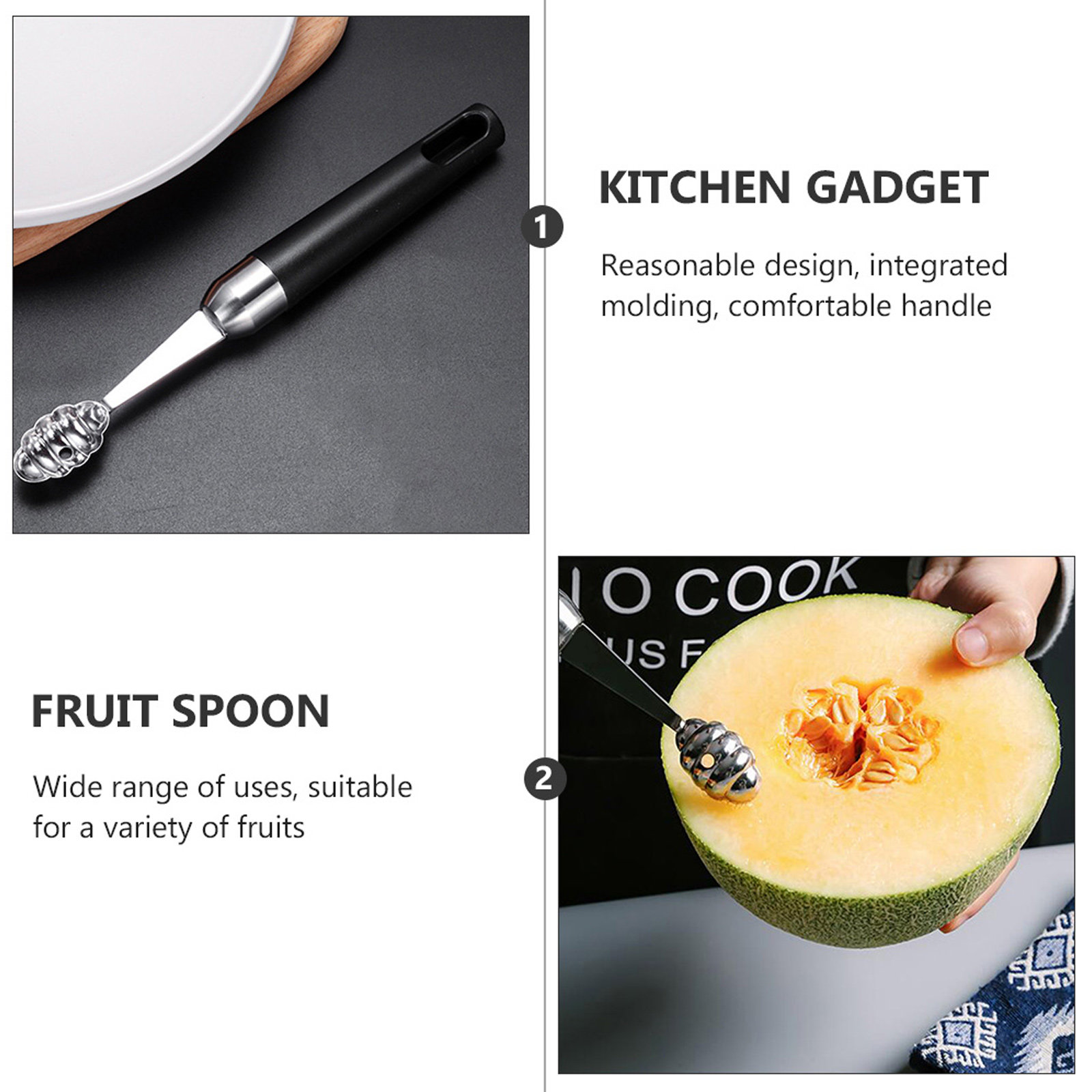1 szt. Łyżka do owoców ze stal – Kitchen Gadgets Kitchen recenzja i cena